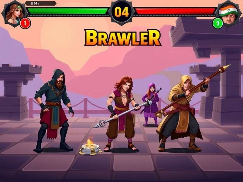 Heroic Brawler Gameplay Screenshot
